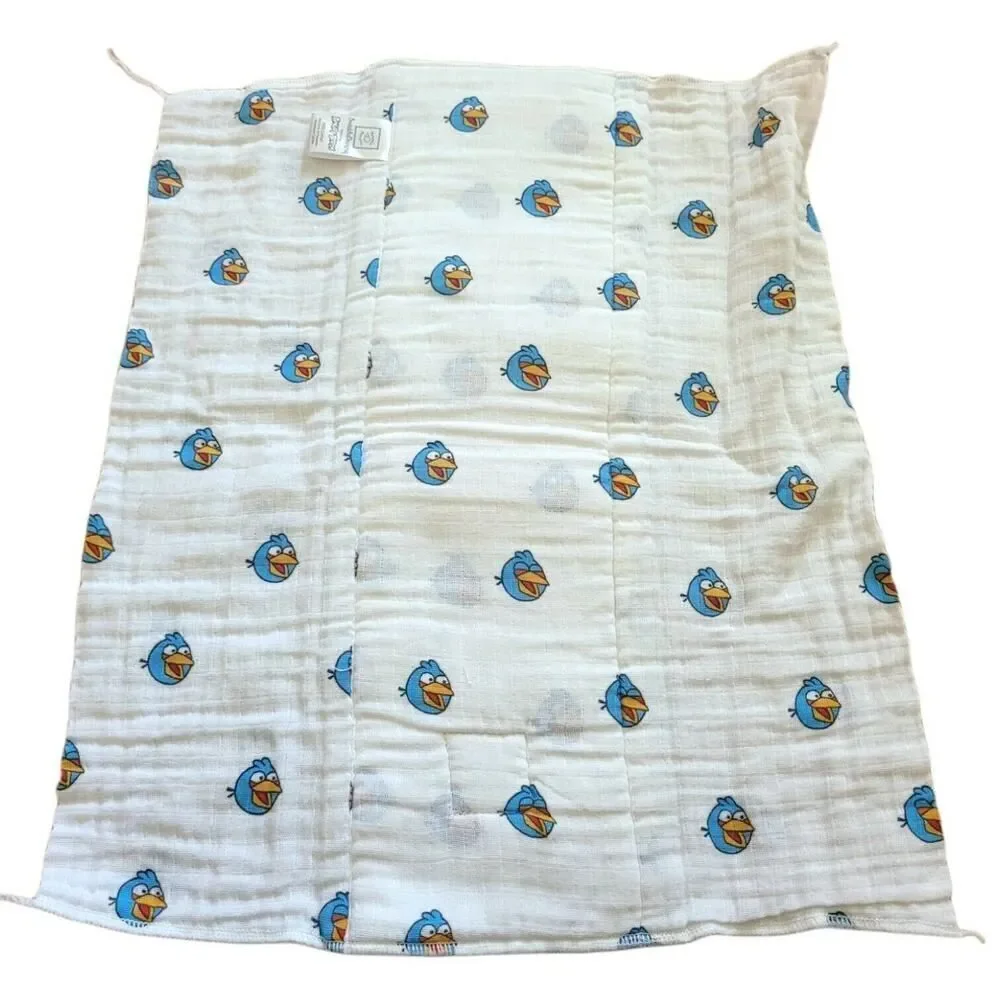 Angry Birds Swaddle Designs Baby Burpies Burp Cloths